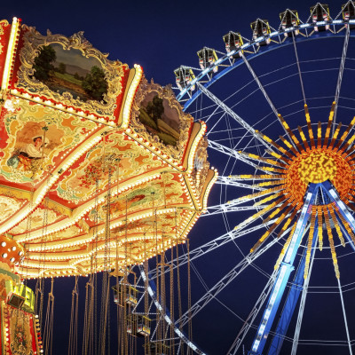 Oktoberfest Rides, Munich, Germany