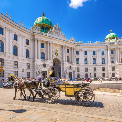 Fiacre, Hofburg, Vienna horse carriage ride