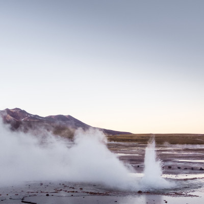 El Tatio geysers, near San Pedro de Atacama, Chile, South America