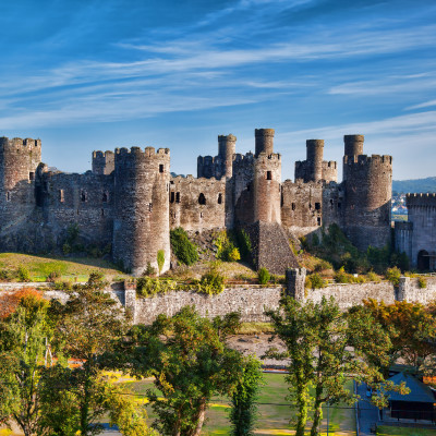 Wales Conwy Castle