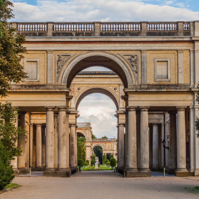 Sanssouci park in Potsdam, Germany