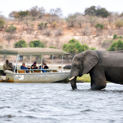 Victoriafälle, Safaris in Botswana und Strand auf Mauritius