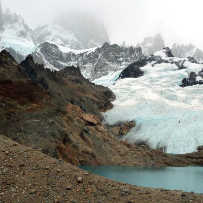 Der Fitz Roy ist das Wahrzeichen von El Chalten