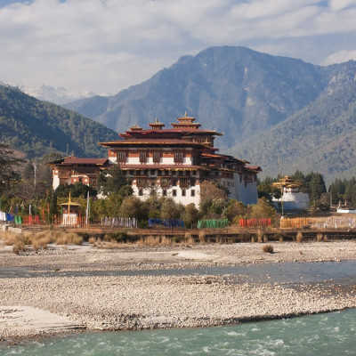 Punakha in Bhutan