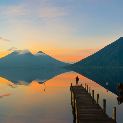 Lake Atitlan in Guatemala