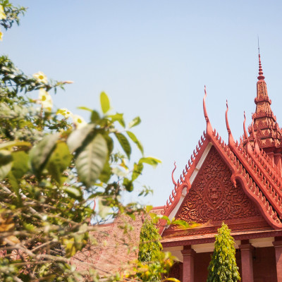 National Museum of Cambodia (Sala Rachana) Phnom Penh, Cambodia, Asia