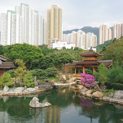 Nan Lian Garden at Kowloon Hong Kong, Asia