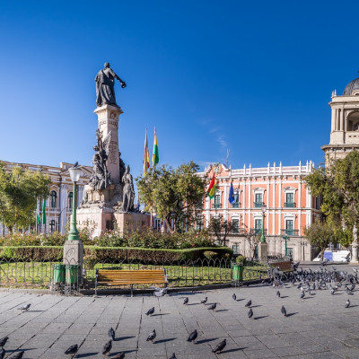 Enchanting Travels Bolivia Tours Plaza Murillo, Bolivian Palace of Government and Metropolitan Cathedral - La Paz, Bolivia