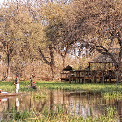 Enchanting Travels-Botswana Tours-Okavango Delta-Khwai Tented Camp-Exterior View