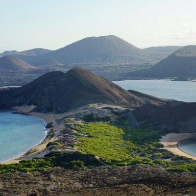 Amazing view in Bartolome Island, Galapagos Islands, Ecuador, South America