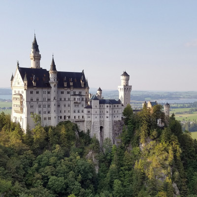 Famous Neuschwanstein Castle in Bavaria, Germany, Europe