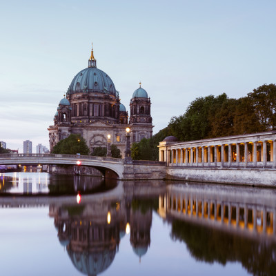 Berlin Cathedral By River Against Sky - Is Germany safe