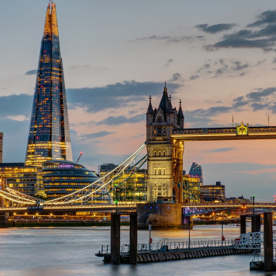 The Tower Bridge in London