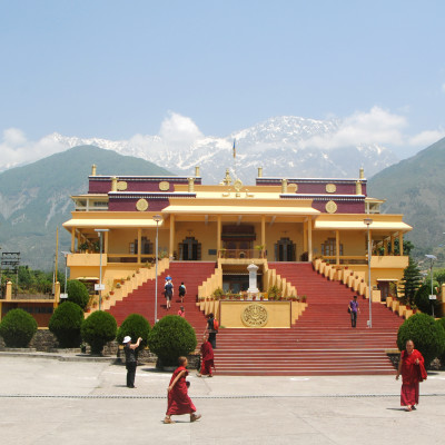 Dalai Lama Main Temple, Dharamsala, India