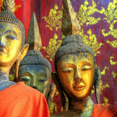 Enchanting Travels Laos Tours Golden Temple at Luang Prabang - history of Laos