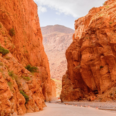 Enchanting Travels Morocco Tours a canyon in the High Atlas Mountains in Morocco