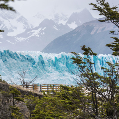 Perito Moreno Glacier in Los Glaciers National Park in Patagonia, Argentina