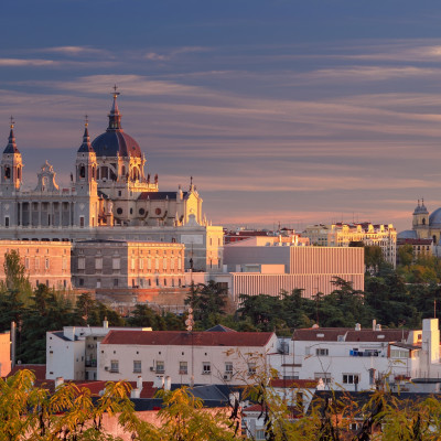 Madrid skyline