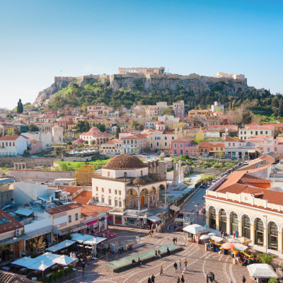 Skyline of Athen