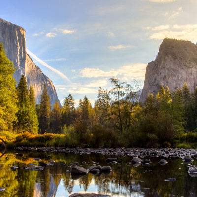 Sunrise on Yosemite Valley, Yosemite National Park, California
