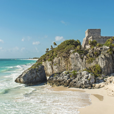 Mexiko: Yucatán, Ruinen und Strand