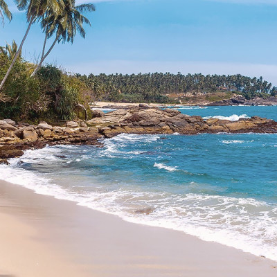 Tangalle Strand in Sri Lanka