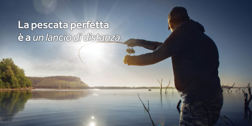 Uomo che pesca