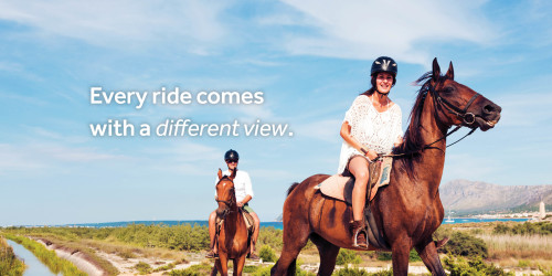 Every ride comes with a different view