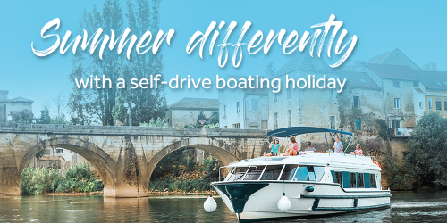 Summer differently with a self-drive boating holiday