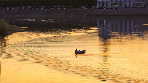 De Saône per boot tijdens een riviercruise