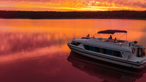 Hausboot mieten auf der Müritz