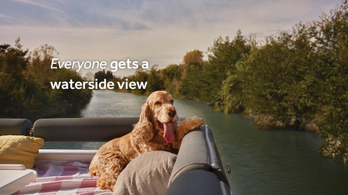 Everyone gets a waterside view