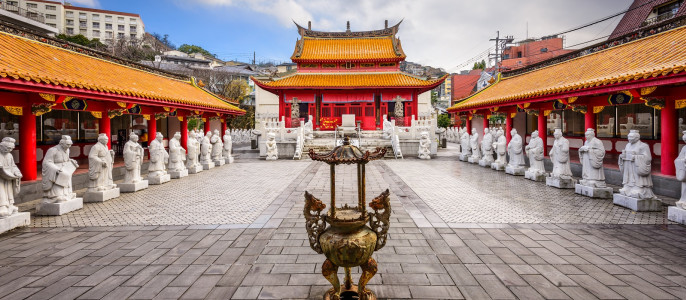Enchanting Travels Japan Tours NagasakiNagasaki, Japan at Confucius Shrine