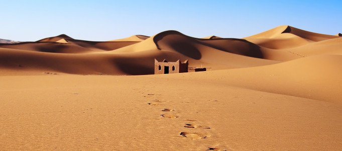 Sand dunes, Morocco, Erg Chebbi
