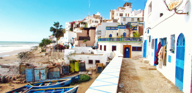 Seaside town, Morocco
