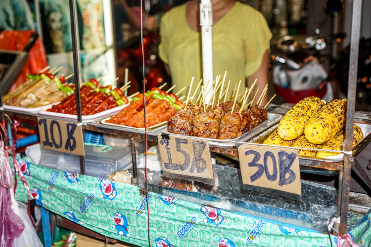 Street Food Stand in Bangkok