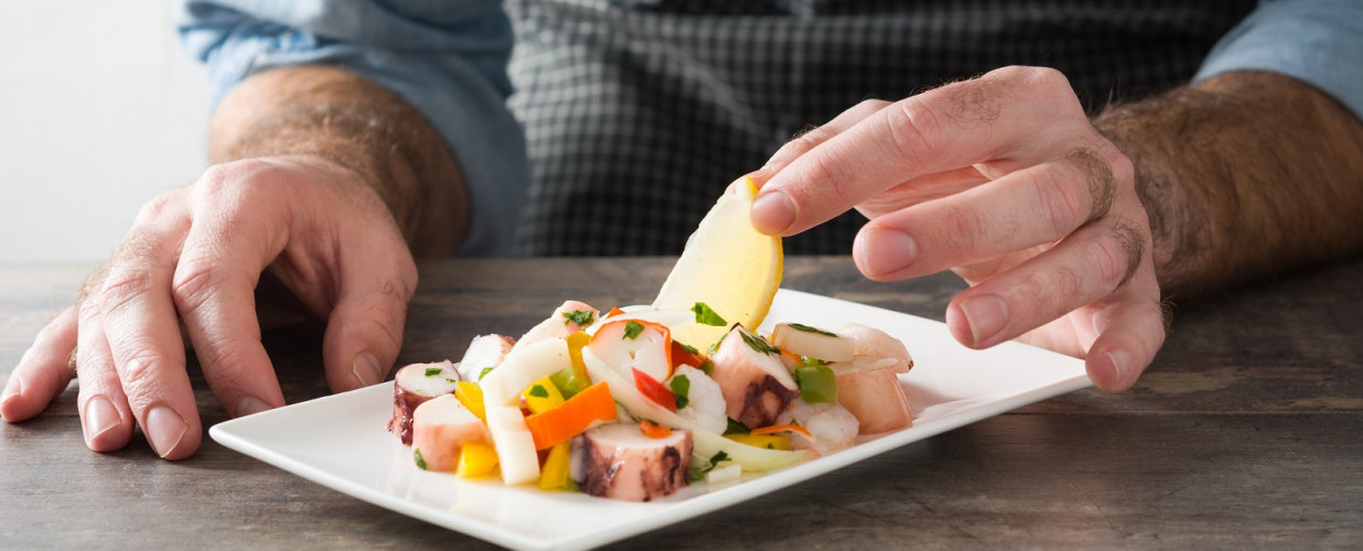 cuisine in Peru - ceviche - Lima food tour