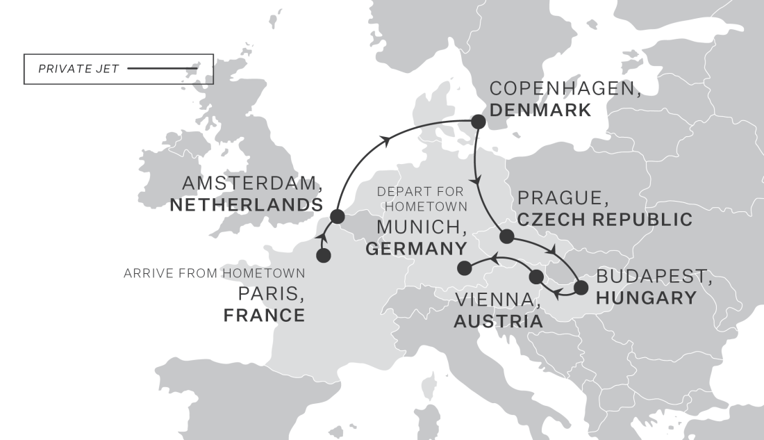 route map