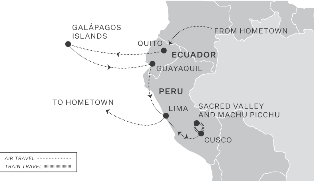 Ecuador and Peru: From the Galapagos to Machu Picchu