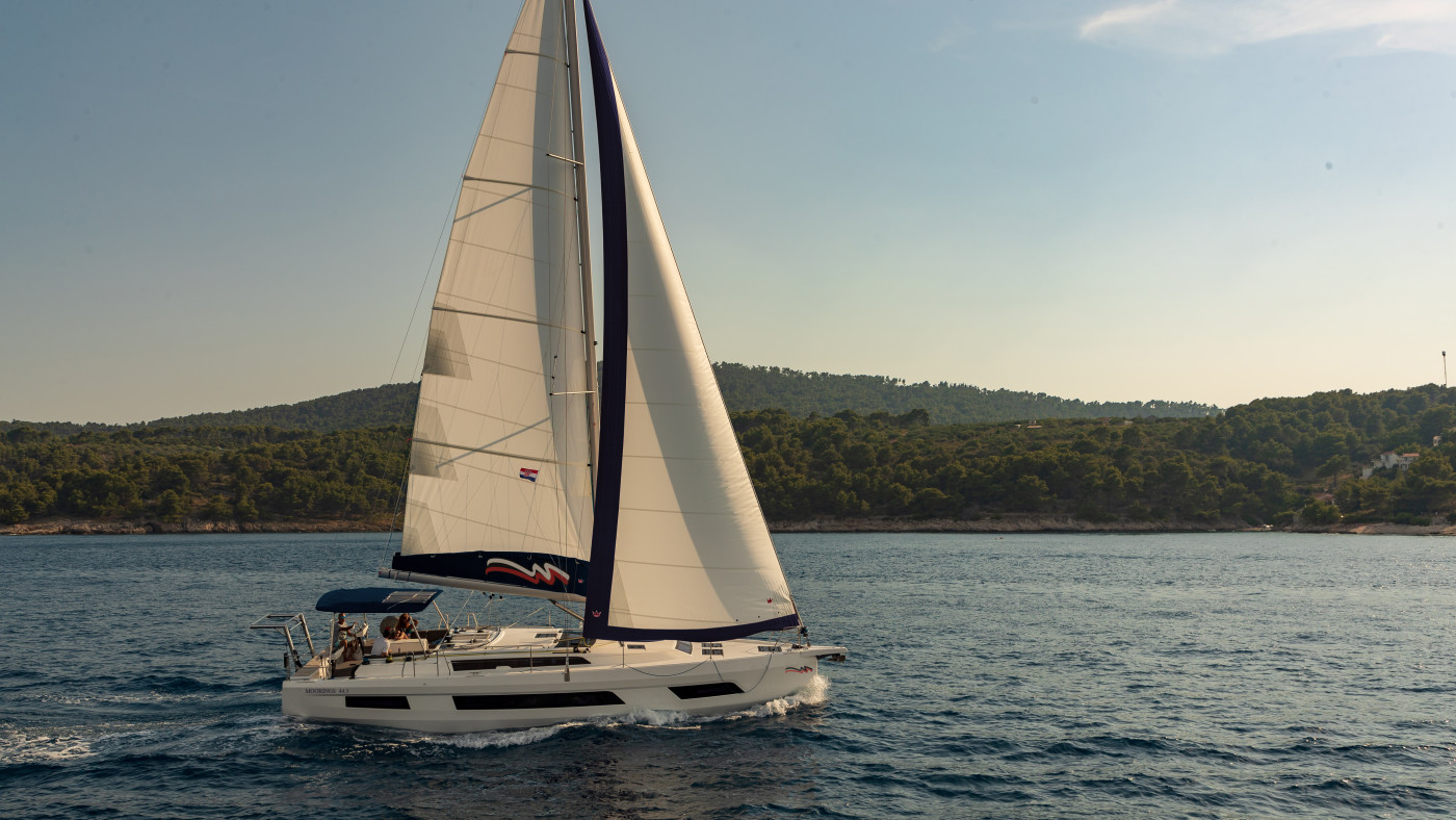 油彩画 Twin Moorings Duvall Moorings 44.3 - 3 cabin | The Moorings