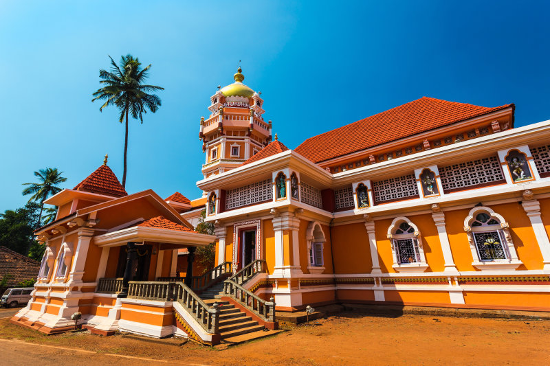 Shree Shantadurga Temple, Goa India.