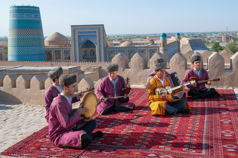 Traditionelle Musik aus Chiwa: Ein Kollektiv aus Usbekistan