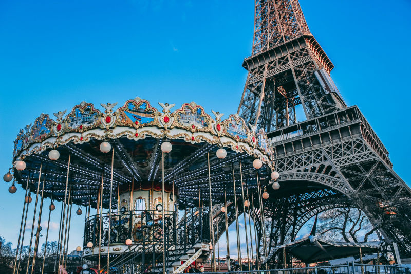 Eiffel tower Paris France