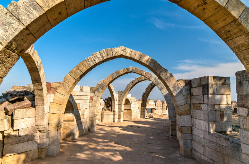 Enchanting Travels India Tours Saat Kaman, Seven Arches at Pavagadh Hill in Gujarat State of India
