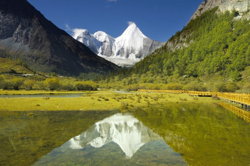 a beautiful view of the china Shangri-La