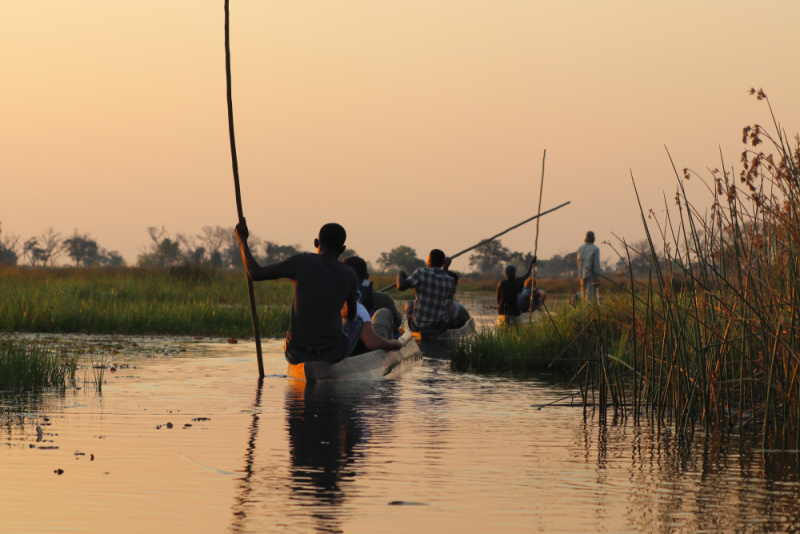 Victoriafälle, Safaris in Botswana und Strand auf Mauritius