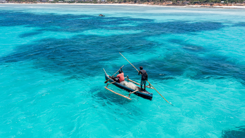 Take stunning scenery Mozambique tropical coast Mozambique