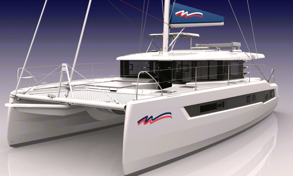 Moorings 4300 Sailing