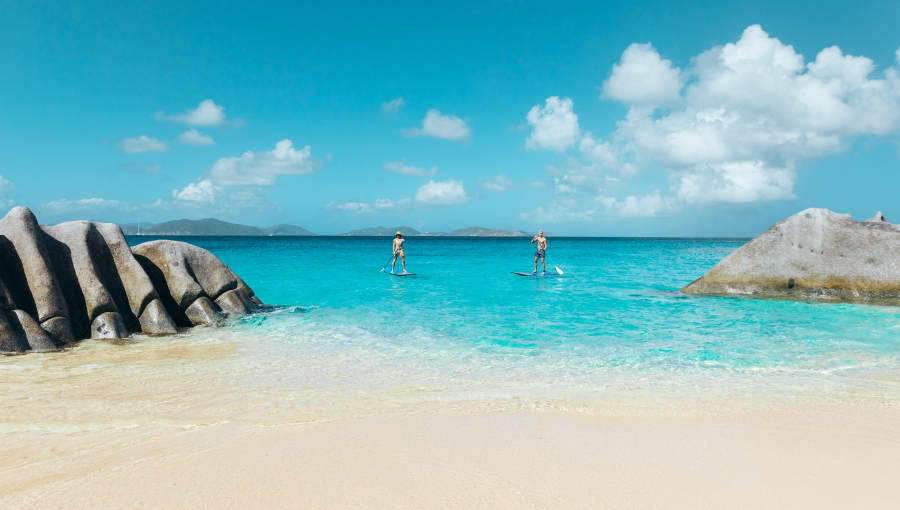 Paddleboarding BVI