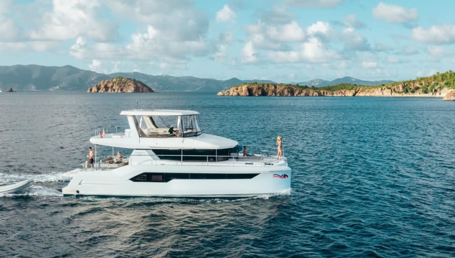 The Moorings power yacht in the BVI